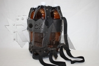 Подбутыльник кожаный рюкзак Тройка - фото 2 - rockbunker.ru