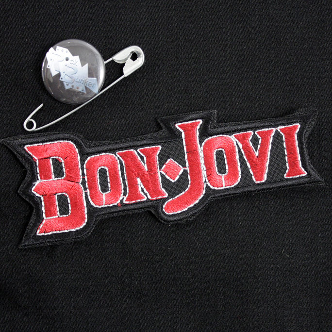 Нашивка Bon Jovi - фото 1 - rockbunker.ru