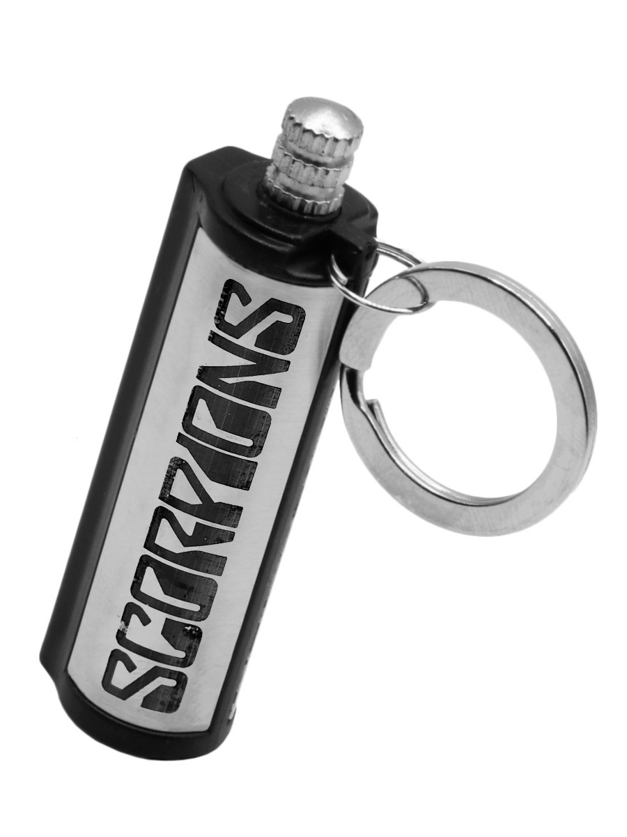 Зажигалка Вечная Спичка Skorpions гравировка - фото 1 - rockbunker.ru