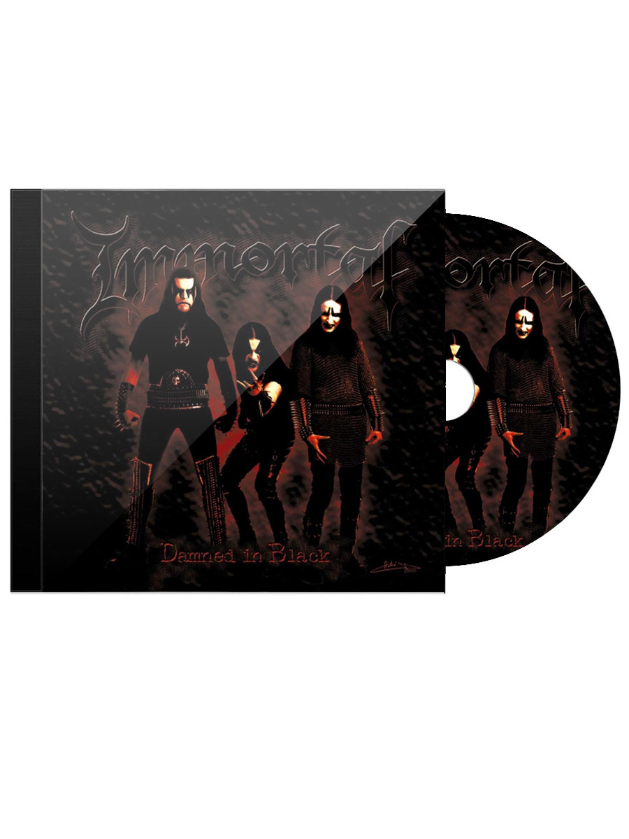 CD Диск Immortal Damned in Black - фото 1 - rockbunker.ru