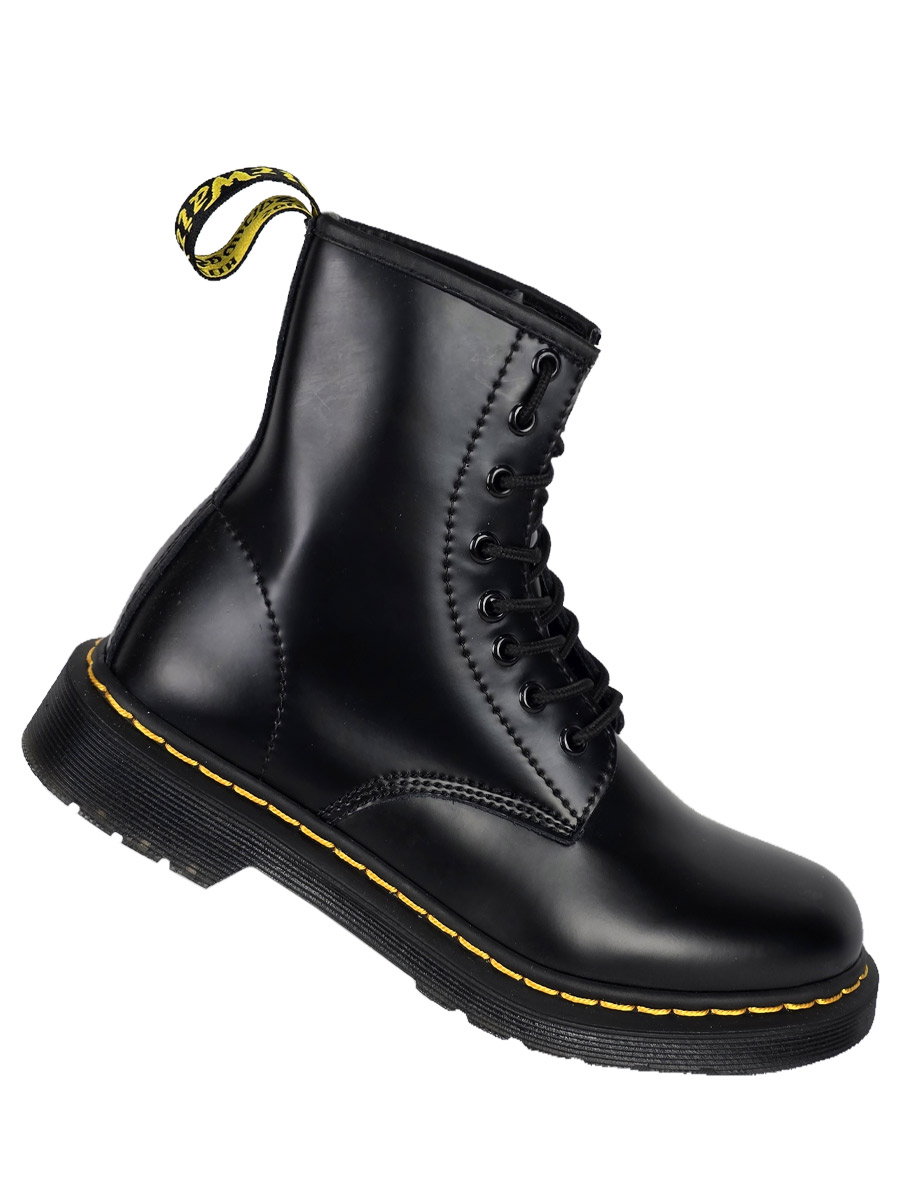 Ботинки Dr. Martens 1460 Smooth Leather Black - фото 2 - rockbunker.ru