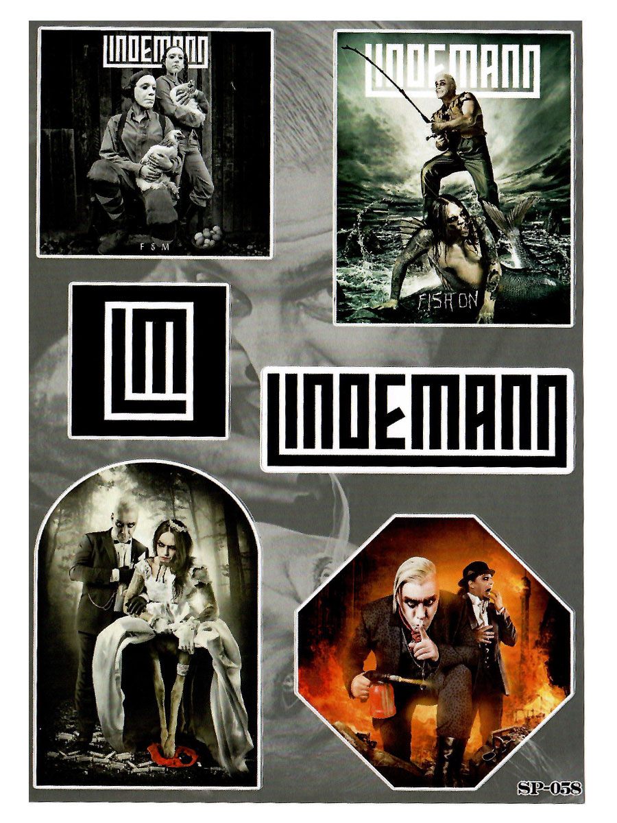 Набор стикеров Lindeman - фото 2 - rockbunker.ru
