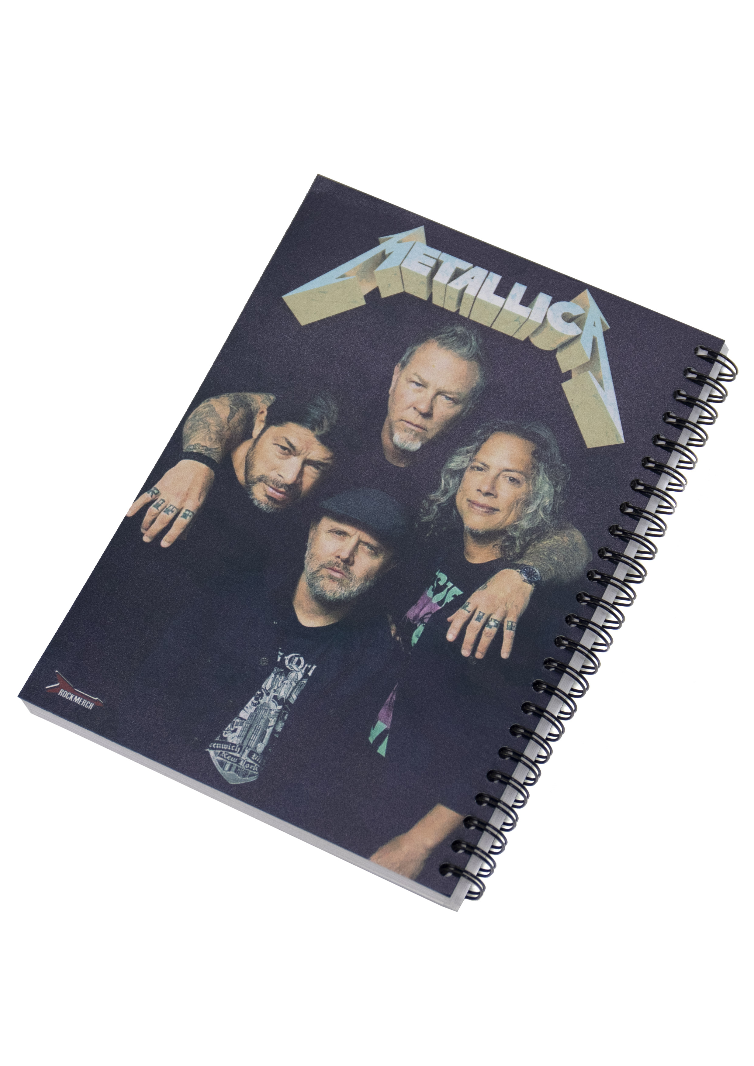 Тетрадь RockMerch На Пружине Metallica - фото 2 - rockbunker.ru