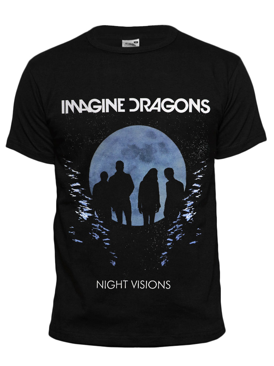 Футболка Imagine Dragons Night Visions - фото 1 - rockbunker.ru