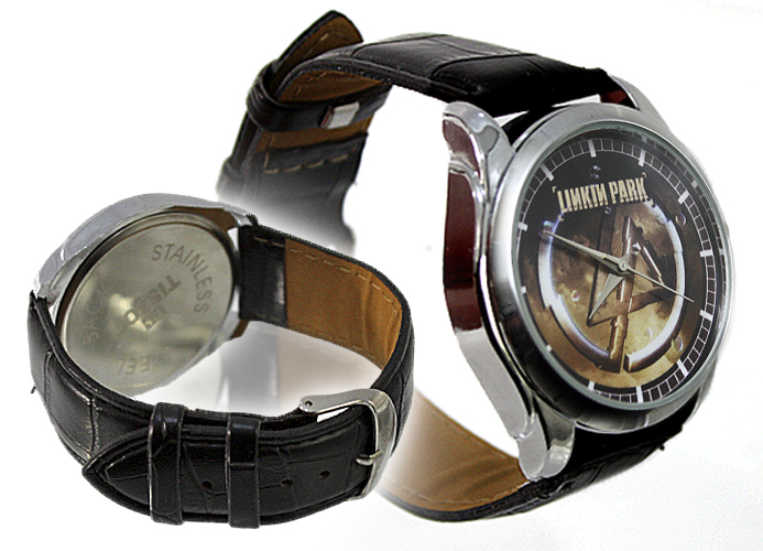 Часы RockMerch Linkin Park наручные - фото 2 - rockbunker.ru