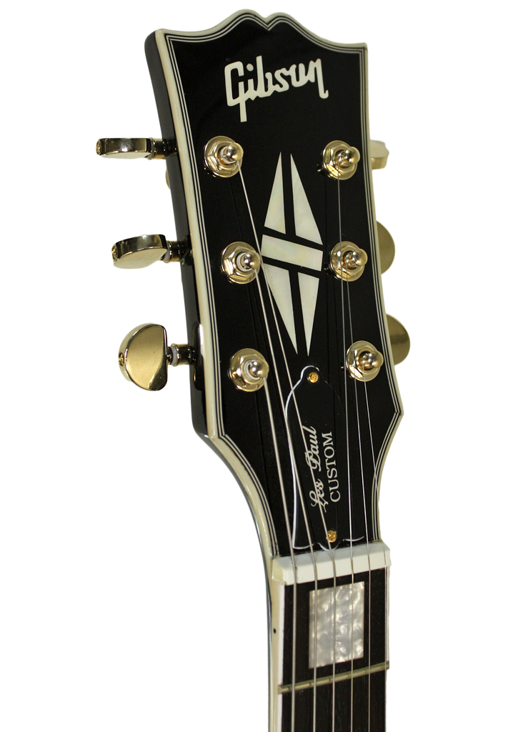Электрогитара Gibson Les Paul Custom тёмное дерево - фото 4 - rockbunker.ru