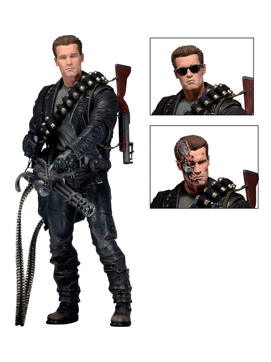 Коллекционная фигурка Terminator 2 Т-800  - фото 4 - rockbunker.ru