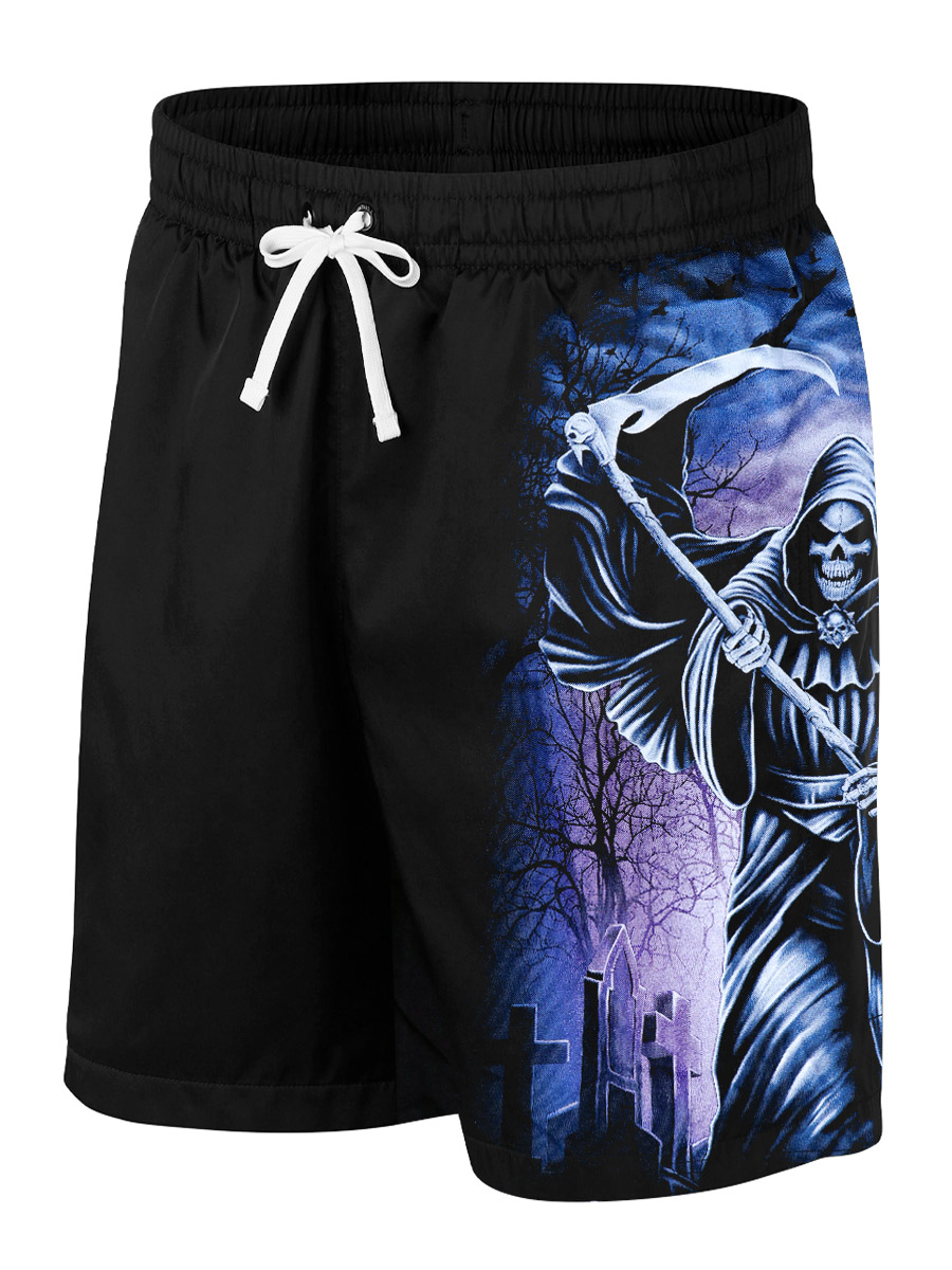 Шорты Death - фото 1 - rockbunker.ru
