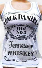 Майка женская Jack Daniels - фото 1 - rockbunker.ru