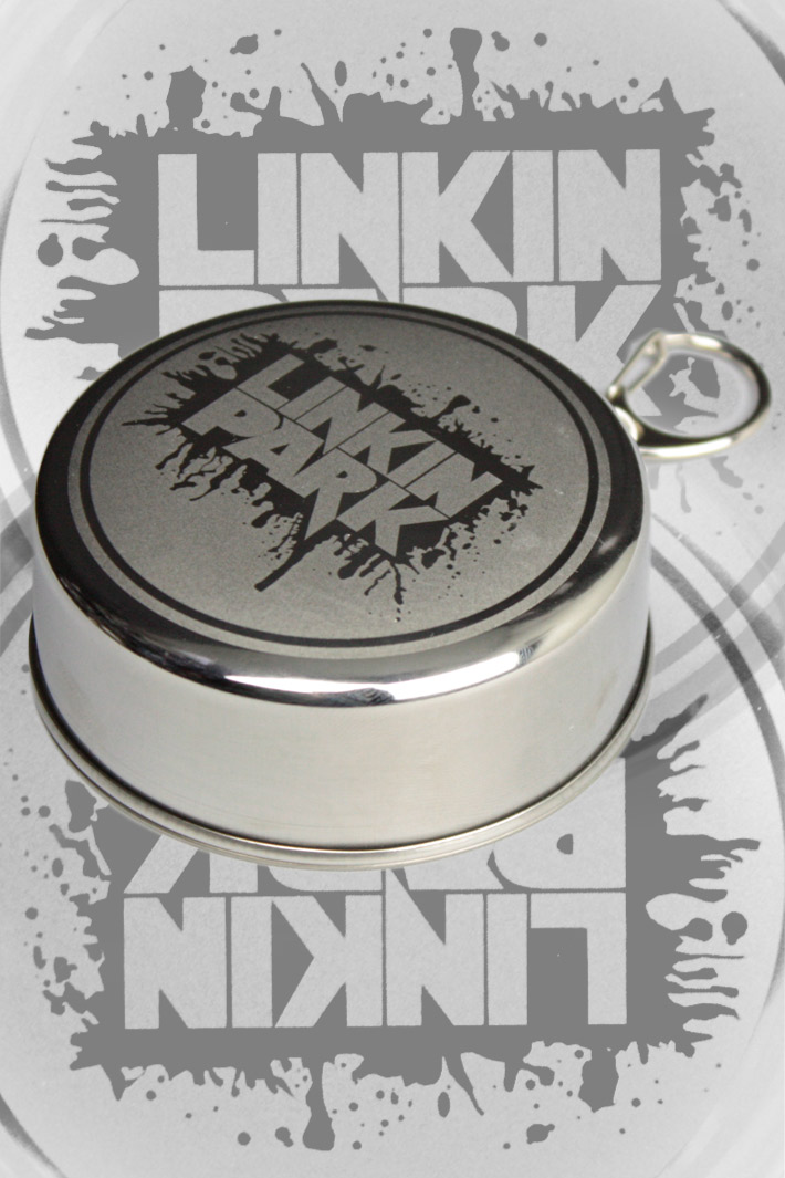 Складной металлический стакан Linkin Park - фото 1 - rockbunker.ru