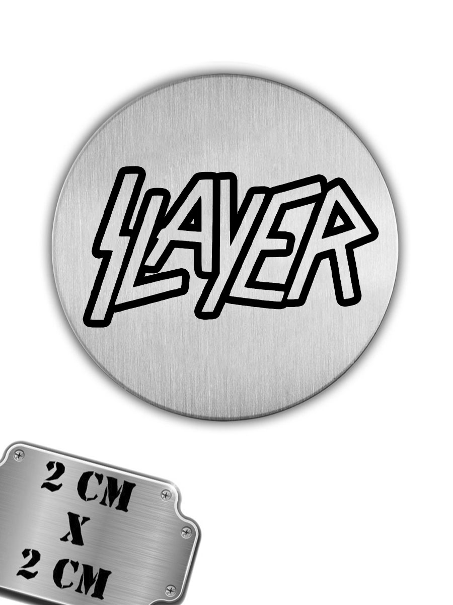 Значок-пин Slayer - фото 1 - rockbunker.ru