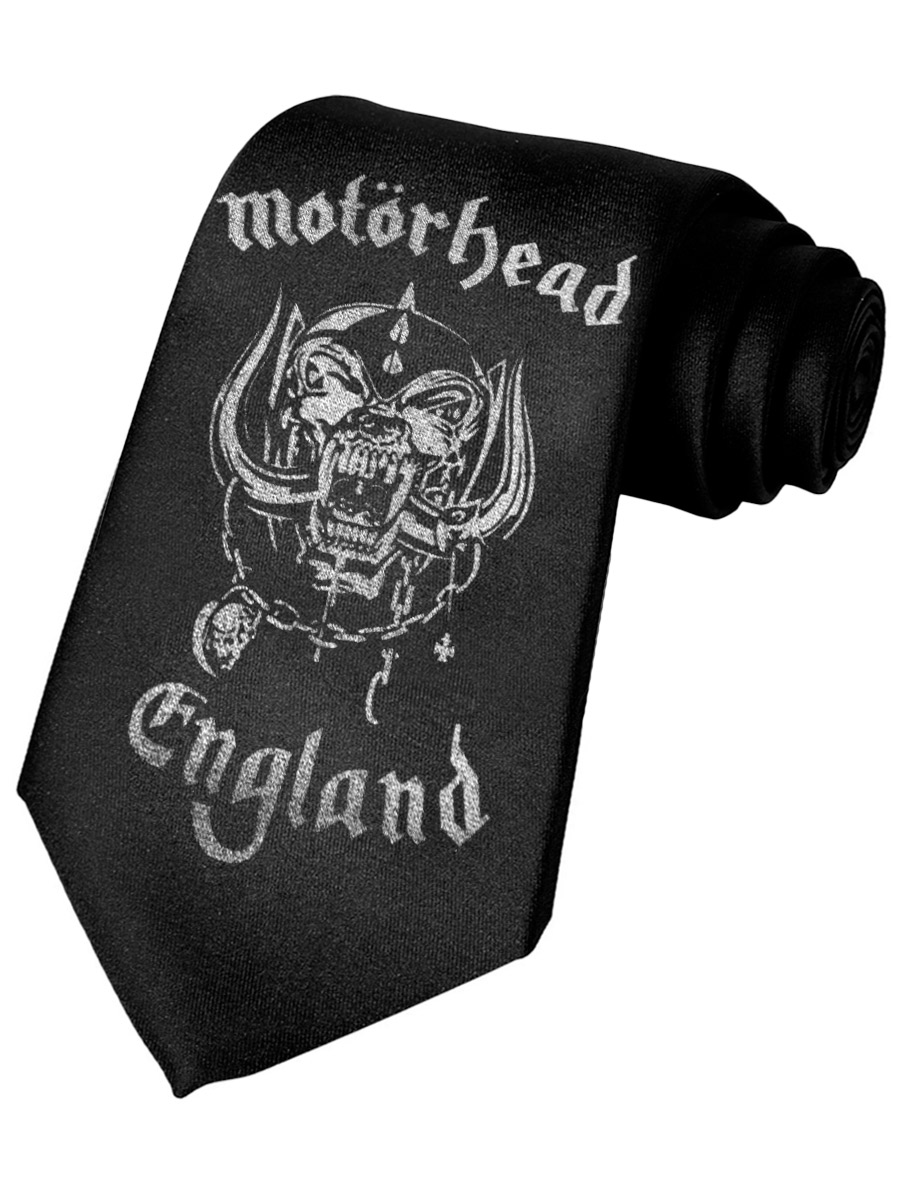 Галстук Motorhead - фото 1 - rockbunker.ru