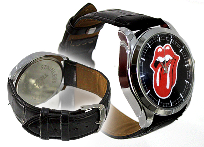 Часы RockMerch The Rolling Stones наручные - фото 2 - rockbunker.ru