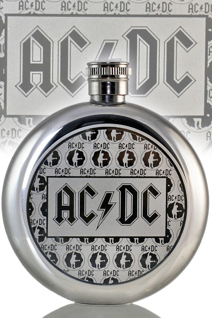 Фляга AC/DC - фото 1 - rockbunker.ru