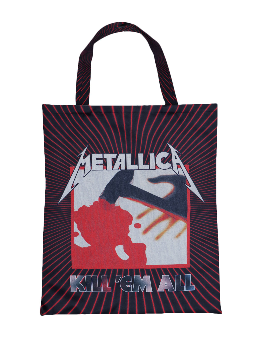 Сумка-шоппер 3D Metallica - фото 2 - rockbunker.ru