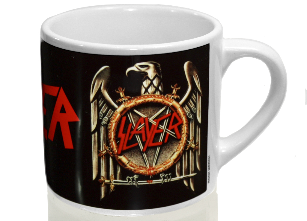Чашка кофейная RockMerch Slayer - фото 3 - rockbunker.ru