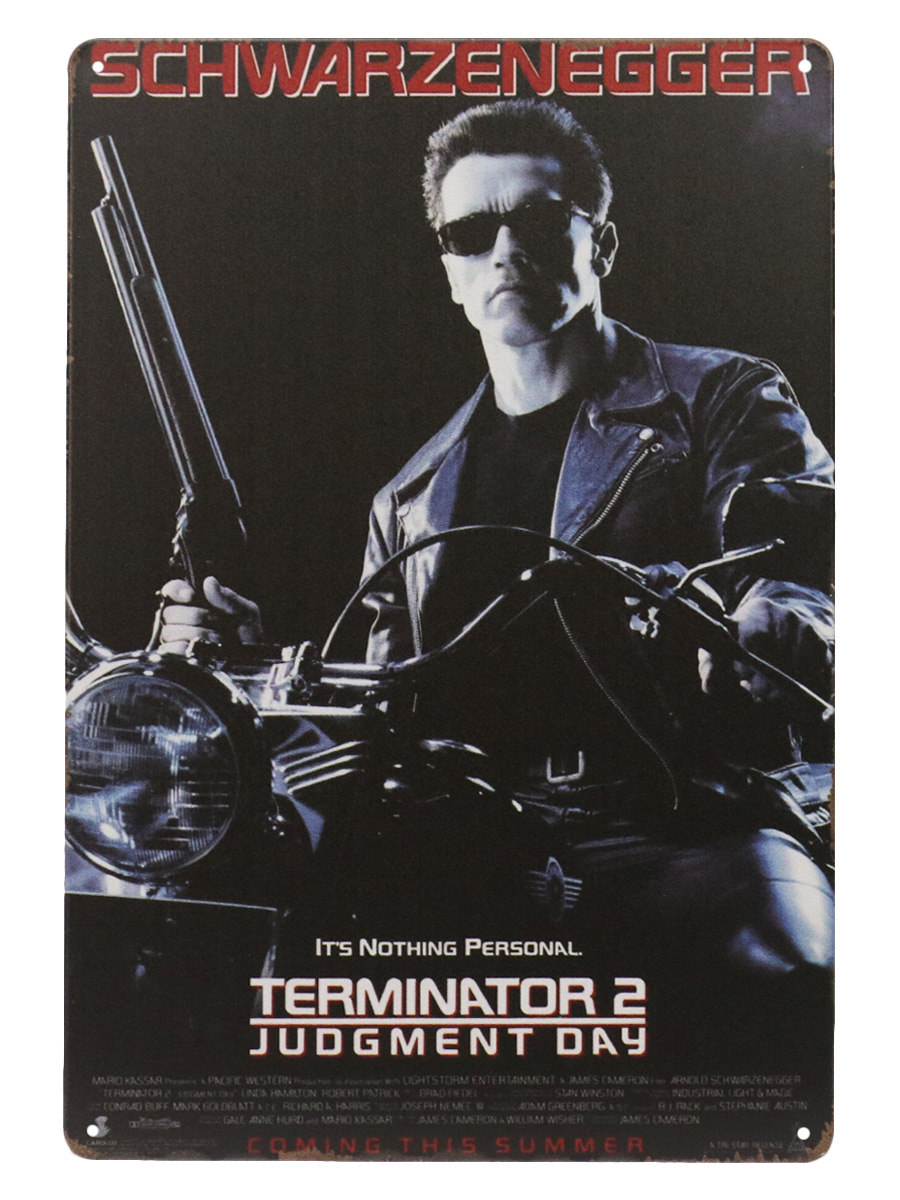 Табличка Terminator 2 - фото 1 - rockbunker.ru