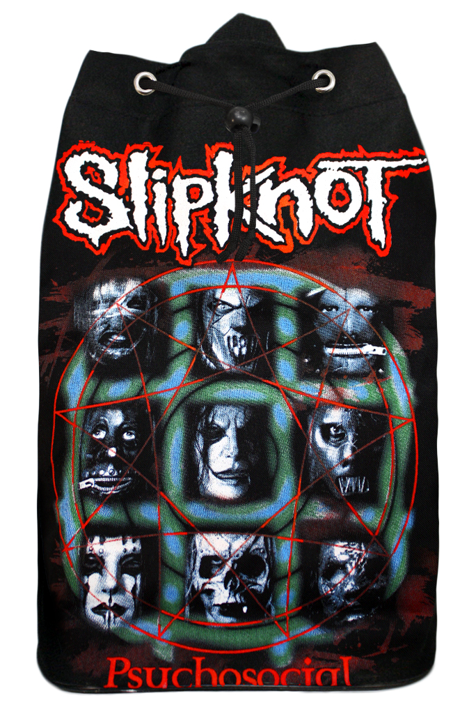 Торба Slipknot текстильная - фото 1 - rockbunker.ru