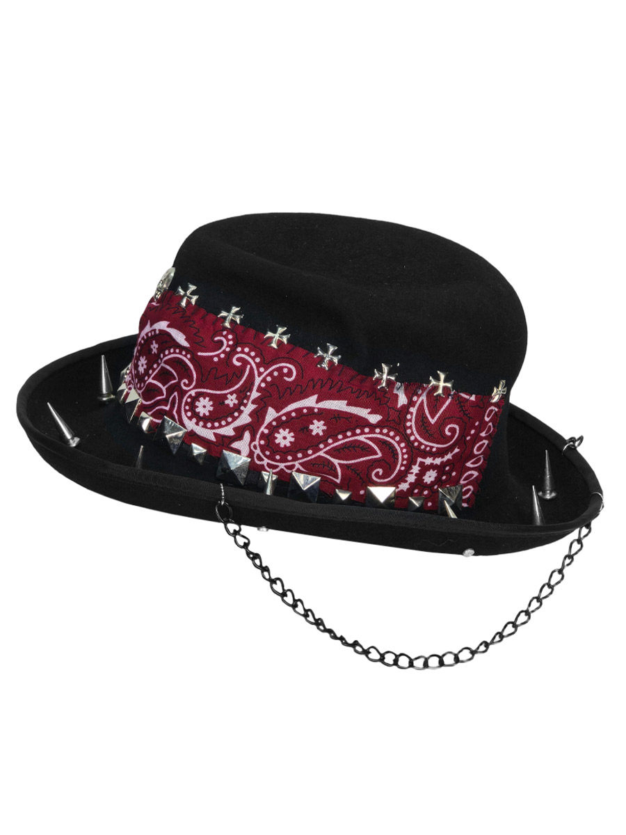 Шляпа кастомная Sculls - фото 2 - rockbunker.ru