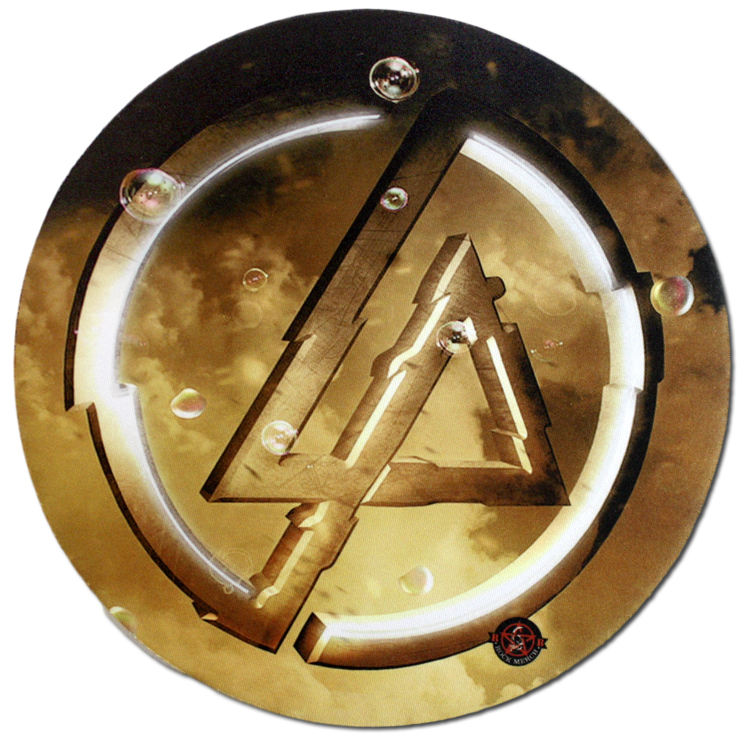 Коврик для мыши RockMerch Linkin Park логотип - фото 1 - rockbunker.ru
