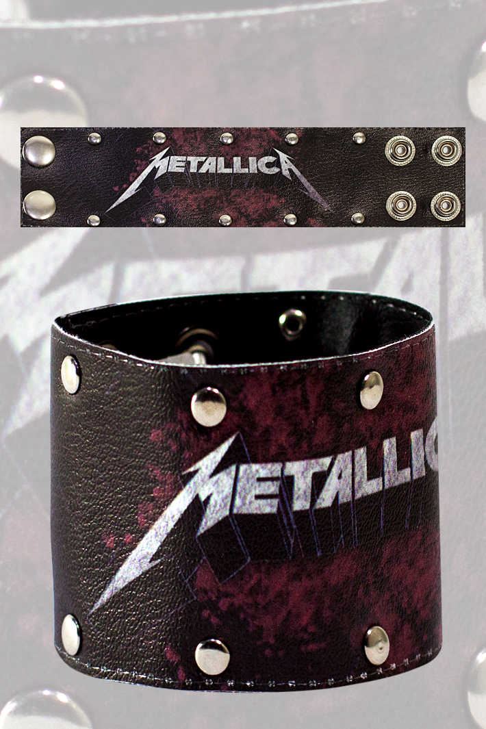 Браслет Metallica - фото 1 - rockbunker.ru