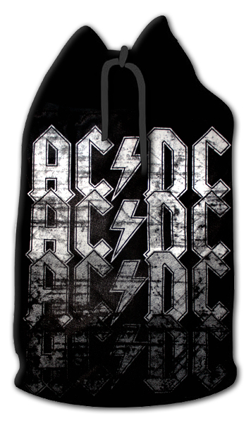Торба AC DC текстильная - фото 1 - rockbunker.ru