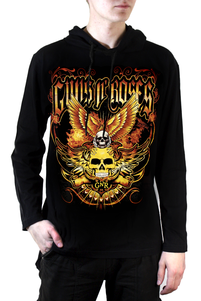 Толстовка Hot Rock Guns n Roses - фото 1 - rockbunker.ru