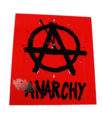 Часы настенные Anarchy - фото 1 - rockbunker.ru