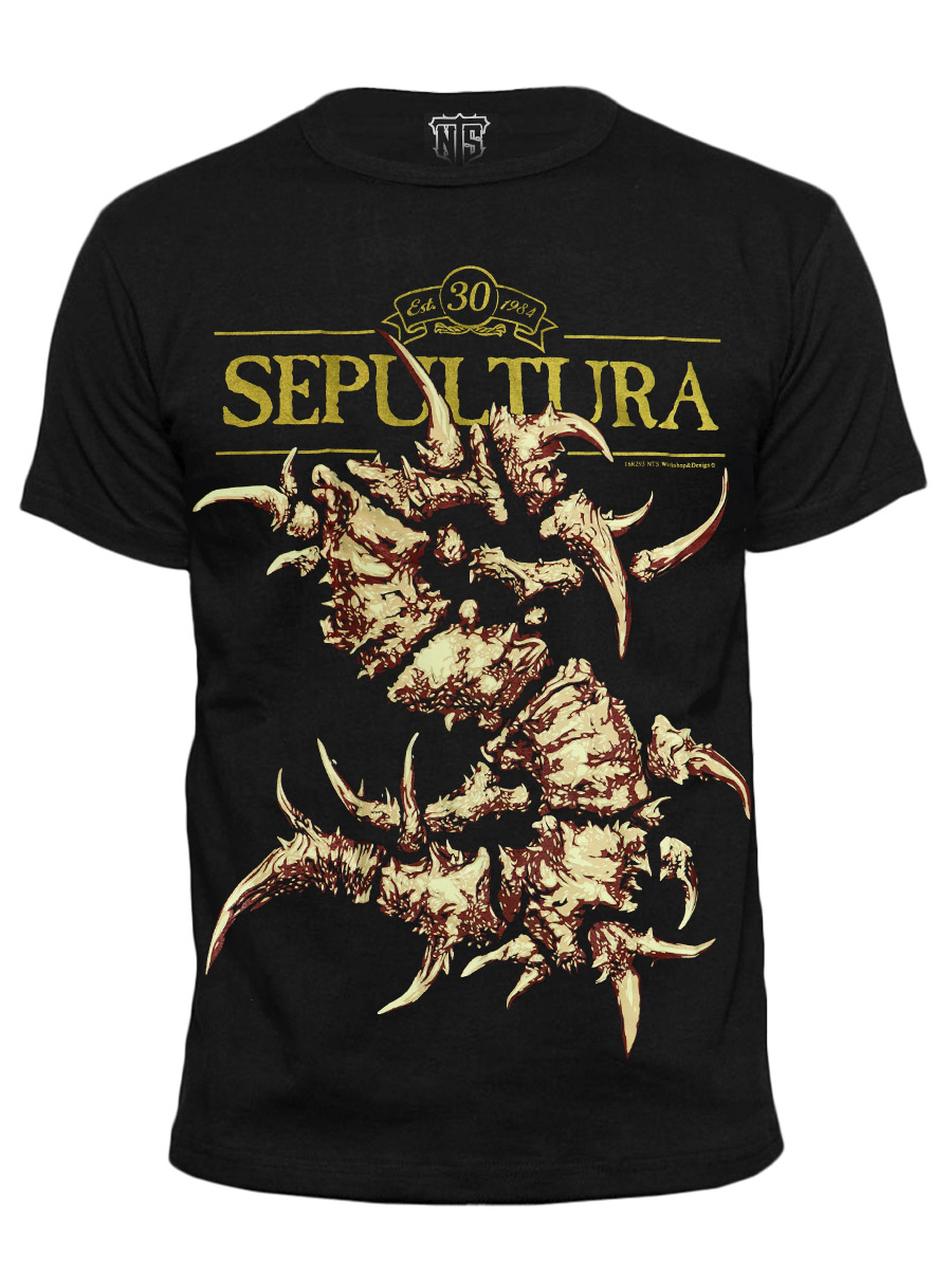 Футболка New Type System  Sepultura - фото 1 - rockbunker.ru