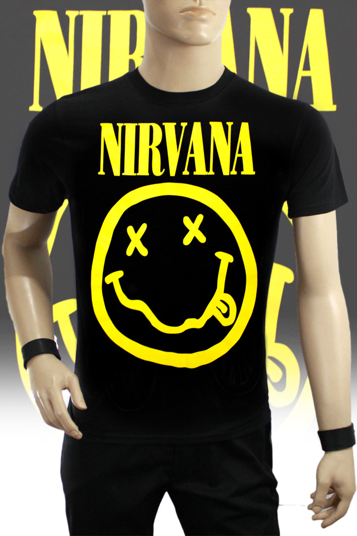 Футболка Hot Rock Nirvana - фото 1 - rockbunker.ru