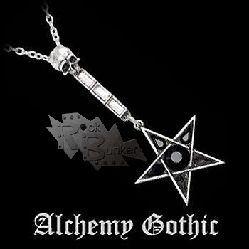 Кулон Alchemy Gothic P426 Star of Venus - фото 2 - rockbunker.ru