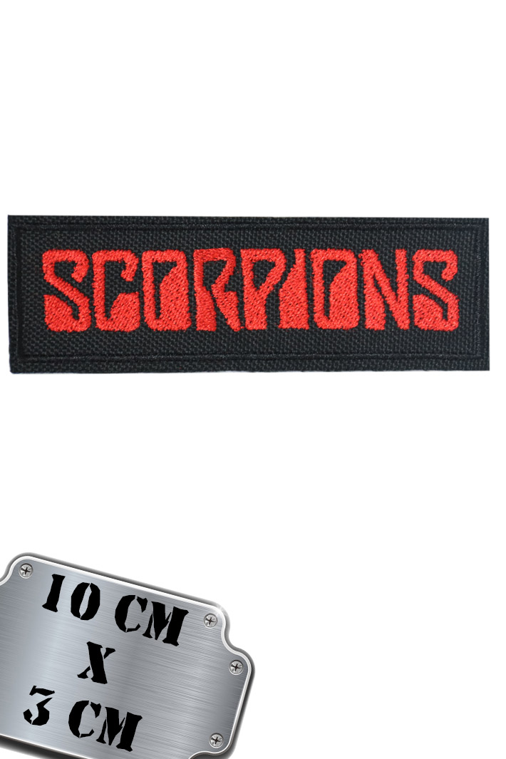 Нашивка RockMerch Scorpions - фото 1 - rockbunker.ru