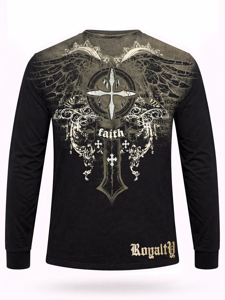 Футболка Xzavier с длинным рукавом Faith - фото 2 - rockbunker.ru