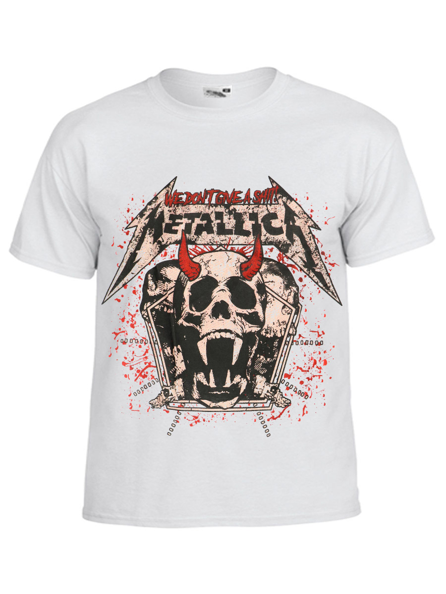 Футболка RockMerch Metallica - фото 1 - rockbunker.ru