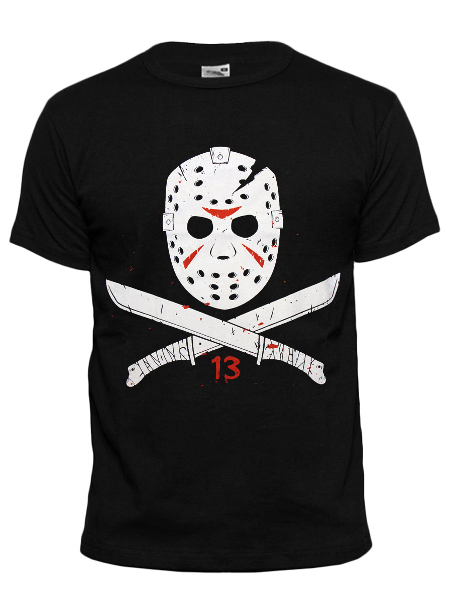 Футболка Jason Voorhees Friday the 13th - фото 1 - rockbunker.ru