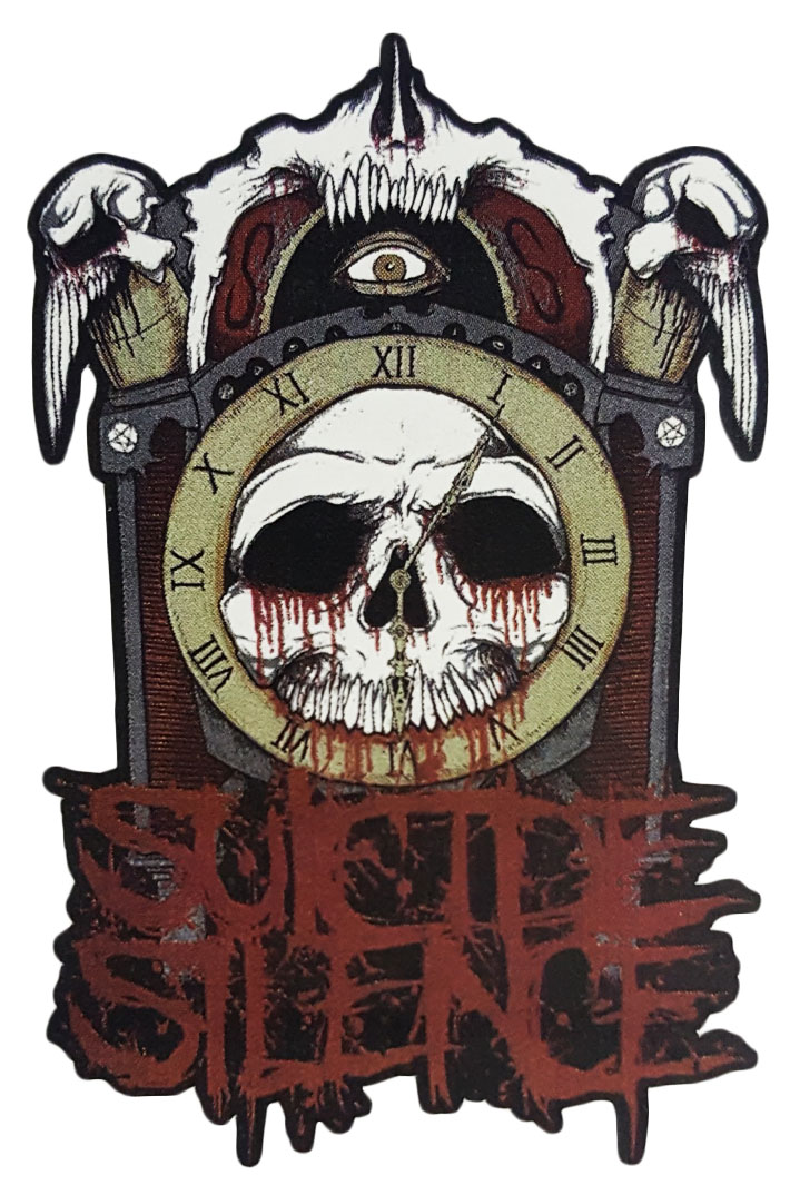 Наклейка-стикер Suicide Silence - фото 1 - rockbunker.ru