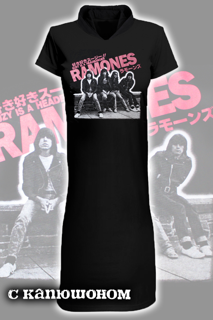 Платье Ramones - фото 1 - rockbunker.ru