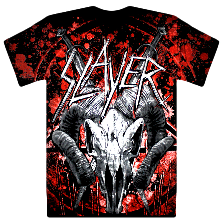 Футболка Slayer - фото 1 - rockbunker.ru