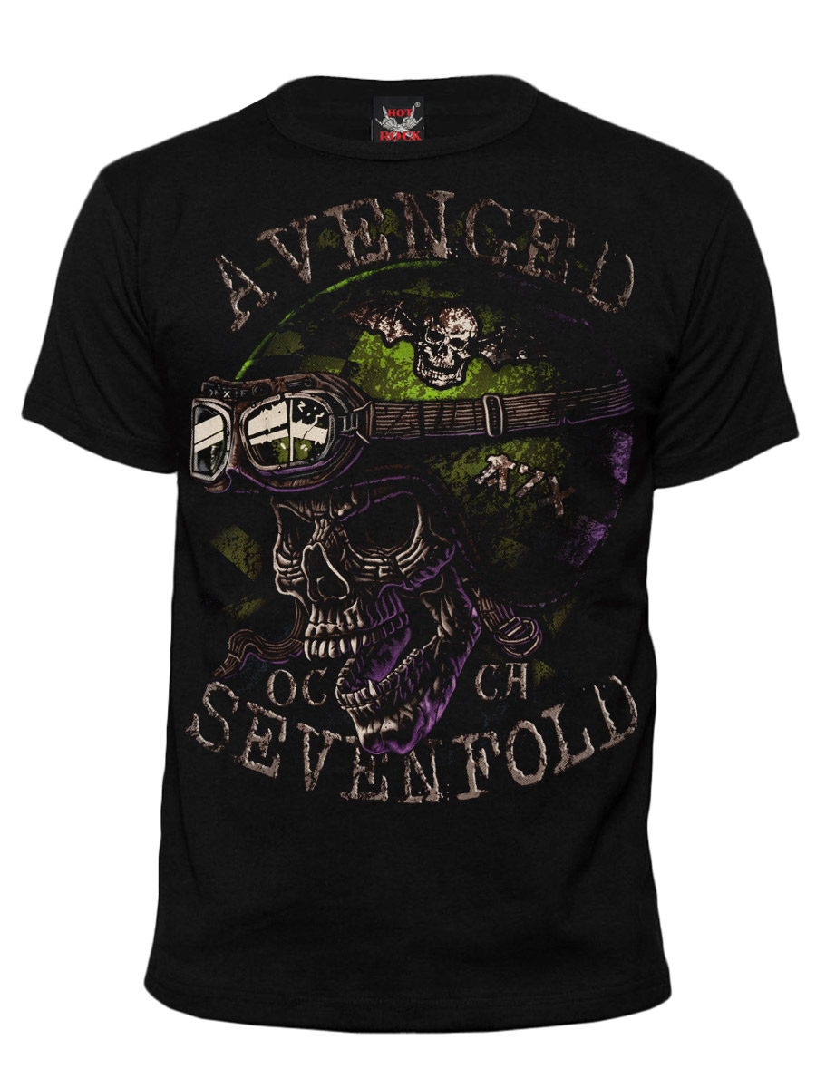 Футболка Hot Rock Avenged Sevenfold - фото 1 - rockbunker.ru