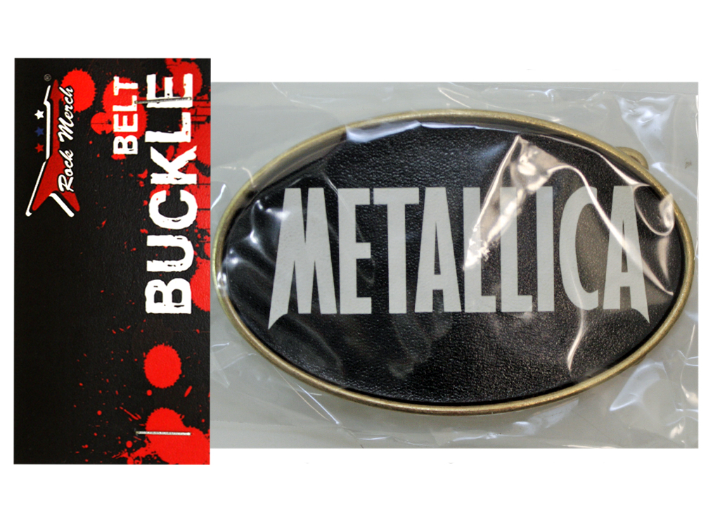 Пряжка RockMerch Metallica - фото 3 - rockbunker.ru