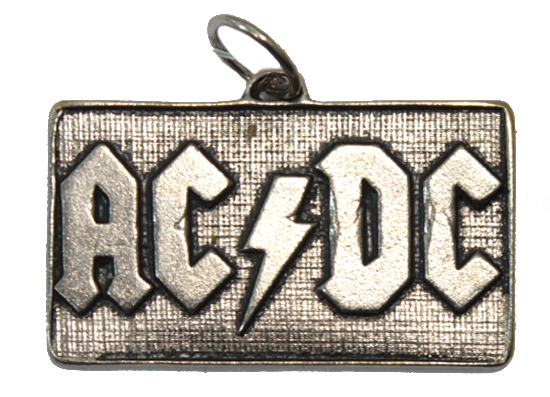 Кулон AC DC - фото 1 - rockbunker.ru