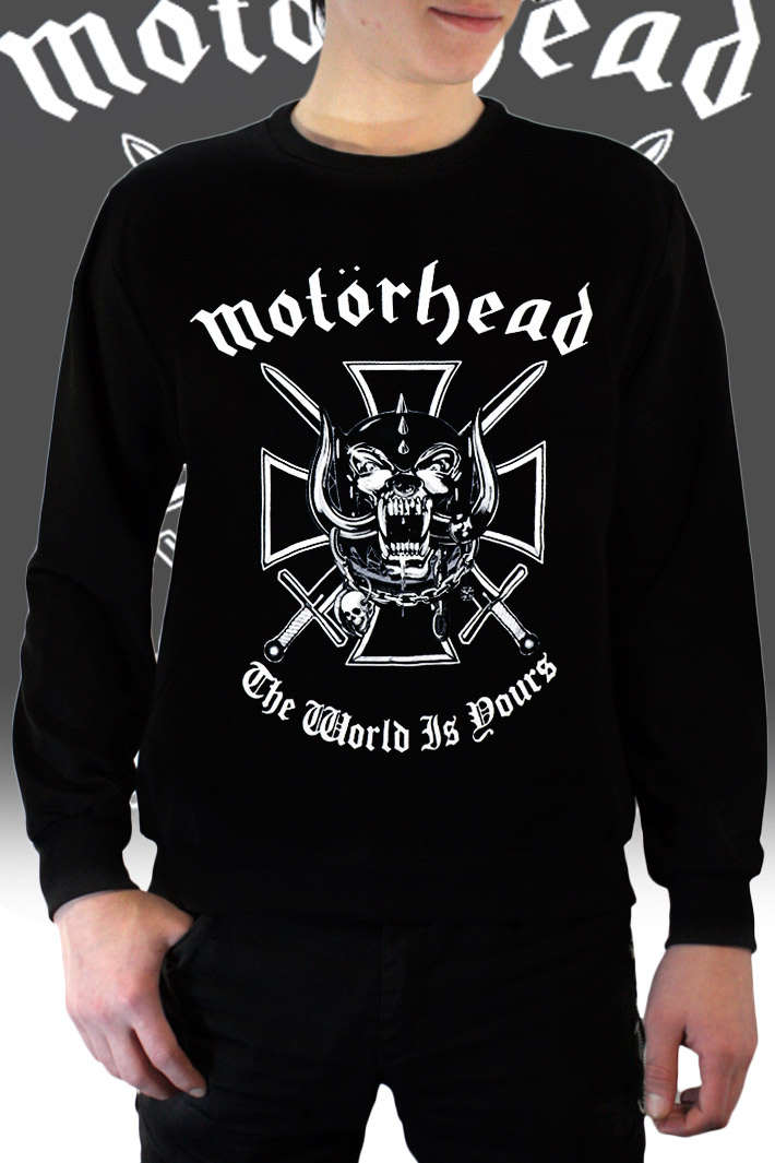 Свитшот RockMerch Motorhead мужской - фото 1 - rockbunker.ru
