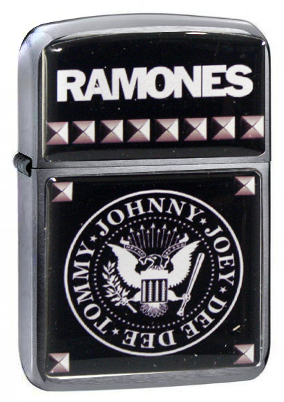 Зажигалка RockMerch Ramones - фото 1 - rockbunker.ru