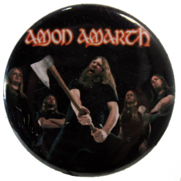 Значок Amon Amarth - фото 1 - rockbunker.ru