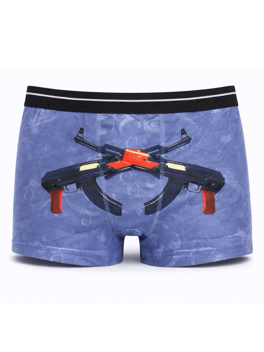 Трусы Автомат Сиреневые - фото 1 - rockbunker.ru