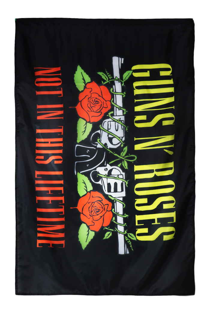 Флаг Guns N' Roses - фото 1 - rockbunker.ru