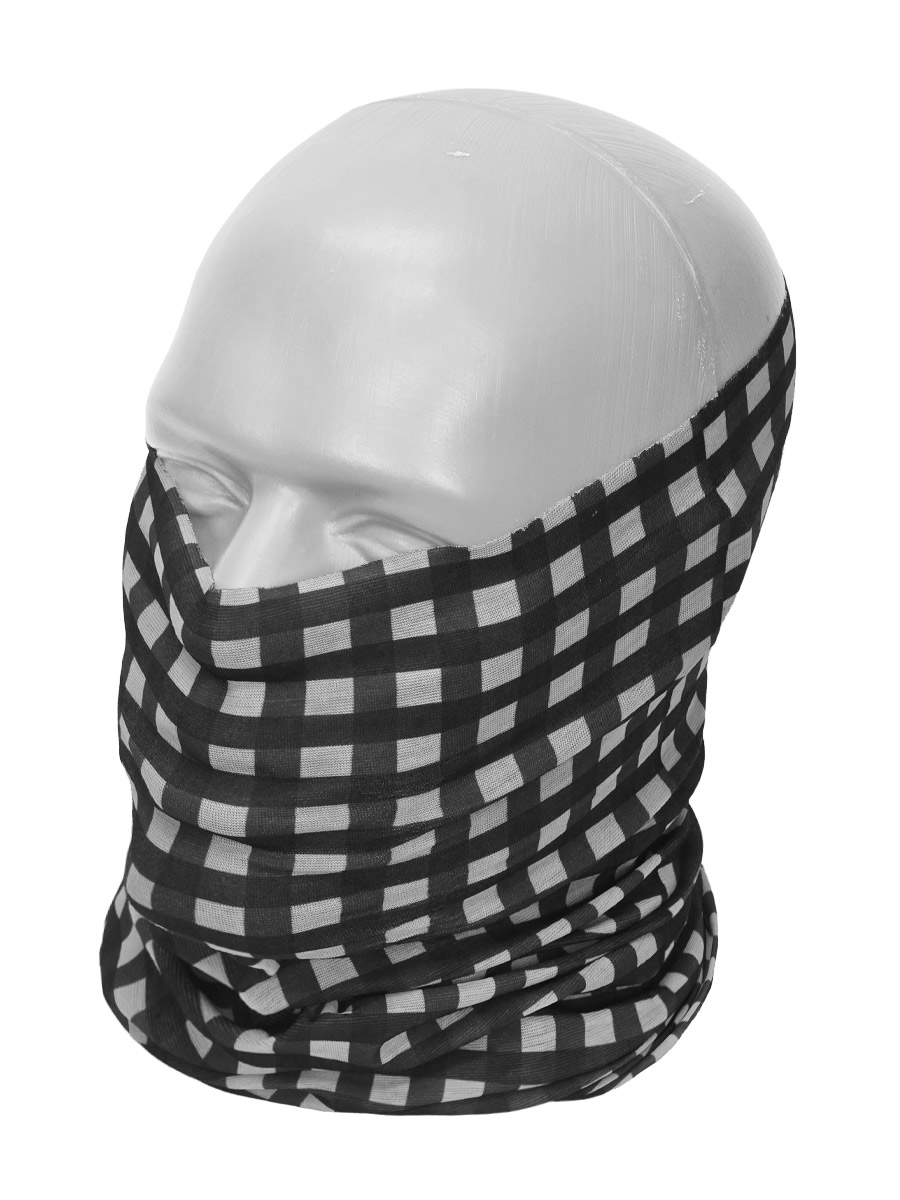 Бандана универсальная Клетка - фото 1 - rockbunker.ru