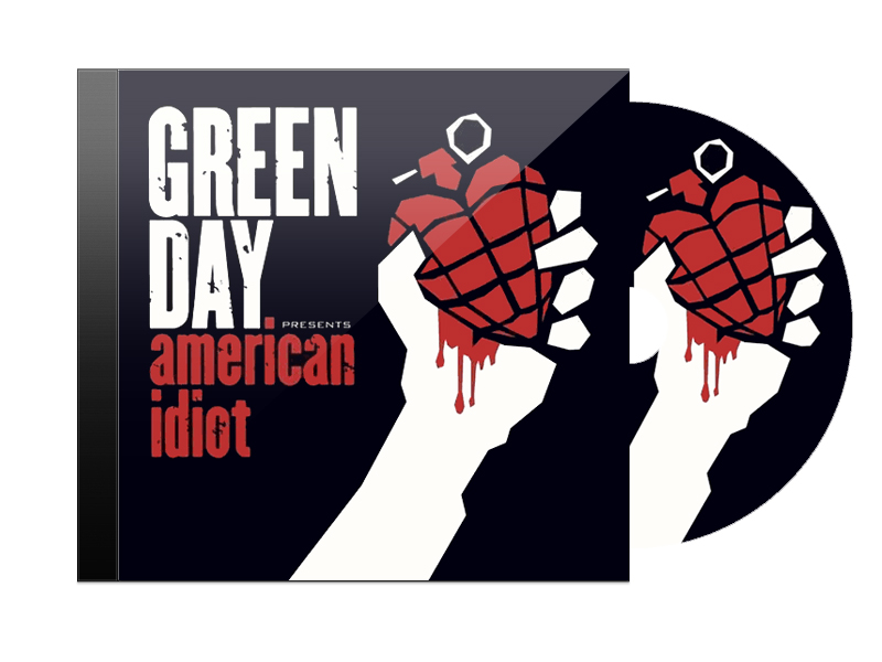 CD Диск Green Day American idiot - фото 1 - rockbunker.ru