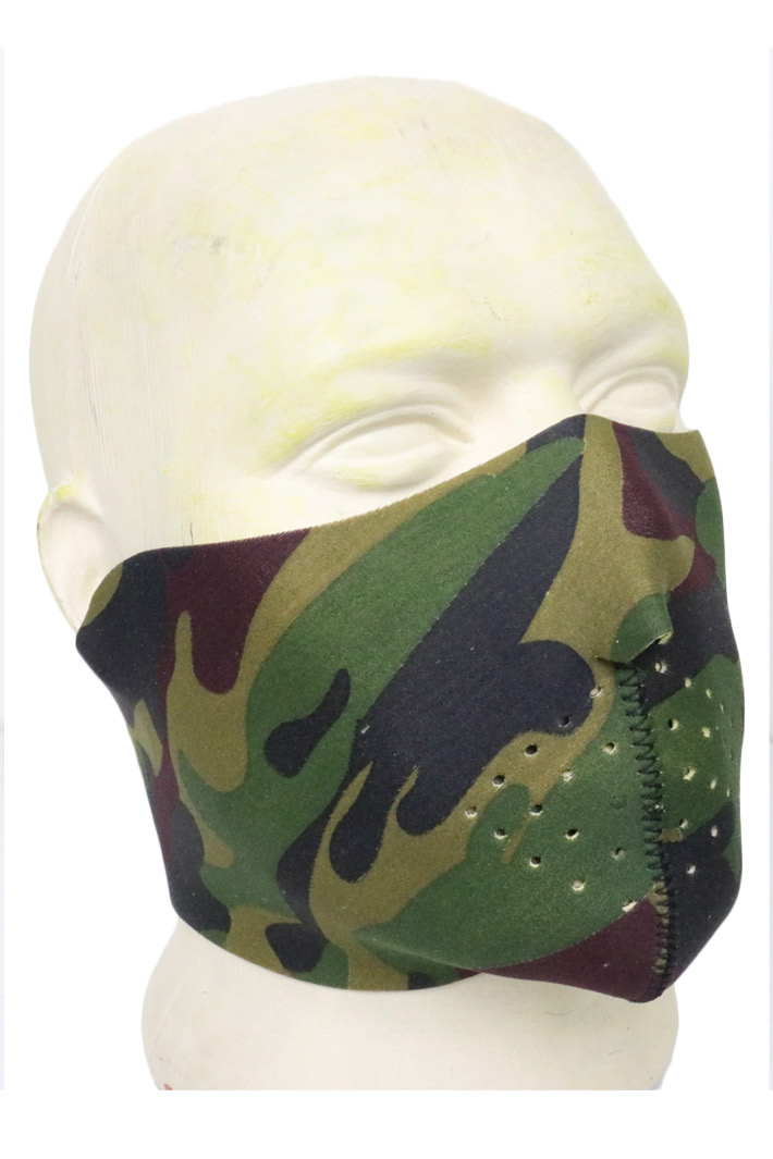 Байкерская маска камуфляж - фото 1 - rockbunker.ru