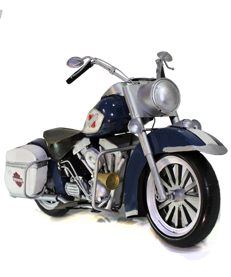 Сувенирная модель Мотоцикл ручной работы Harley Davidson - фото 2 - rockbunker.ru